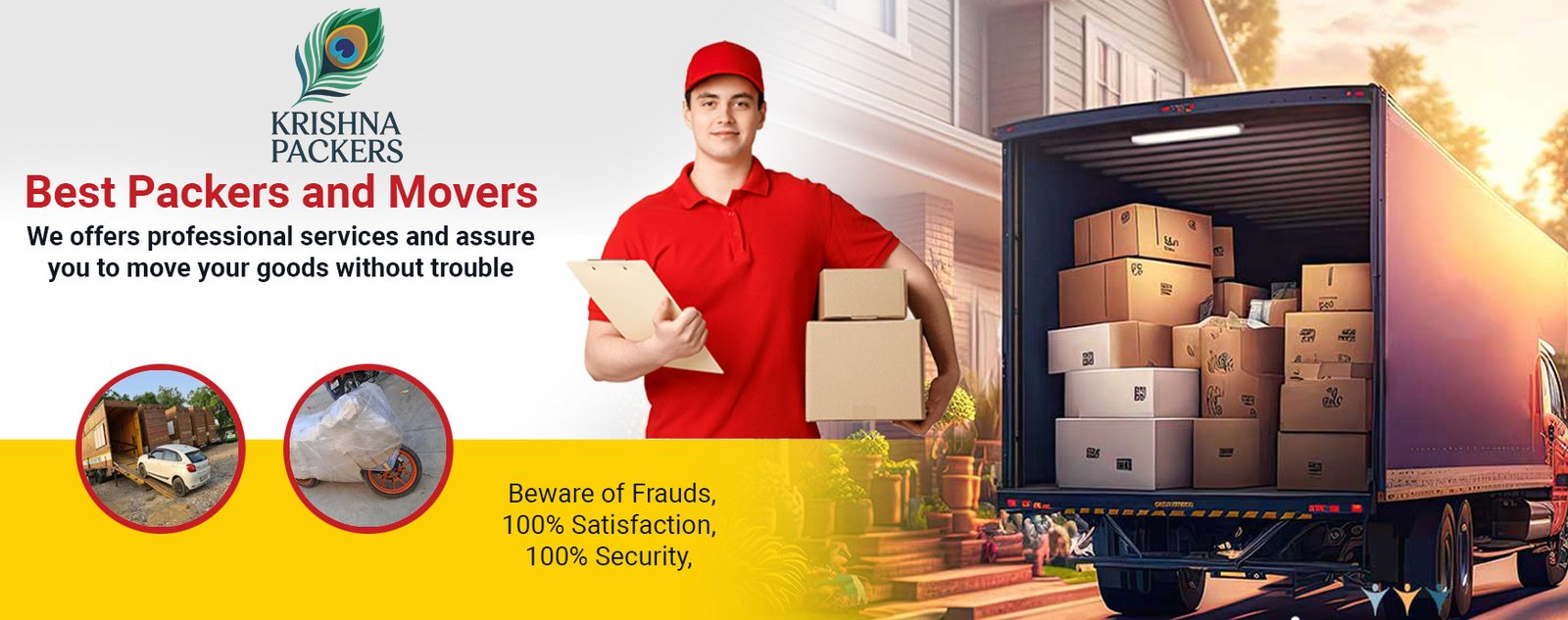 Krishna Packers and Movers Mathura  Call : +91-7037550279 | Professional Packers and Movers in Mathura, Best Movers & Packers in Mathura